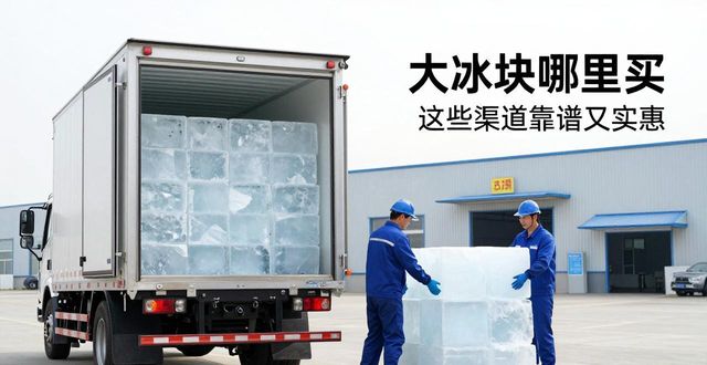 大冰块哪里买 这些渠道靠谱又实惠
